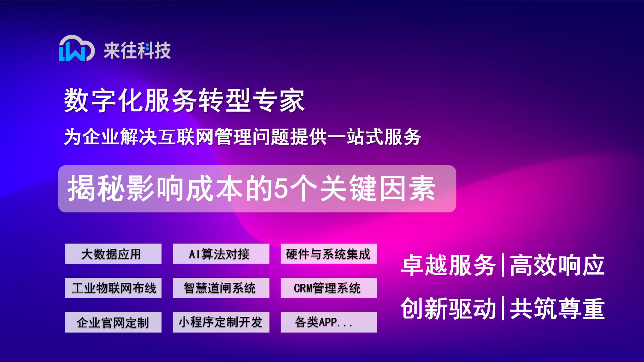開發(fā)軟件要花多少錢？揭秘影響成本的5個關(guān)鍵因素